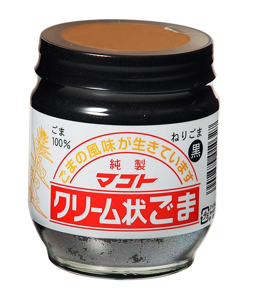 クリーム状ねりごま 黒 180g ごま製品専門メーカー 株式会社マコト